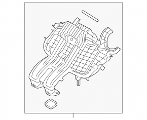 Коллектор впускной BMW i3 14-21 0.6