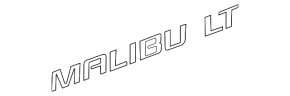 Эмблема надпись LT Chevrolet Malibu 13-16