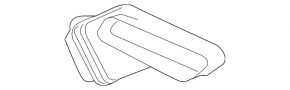 Conductă de aer de la admisia de aer, dreapta Land Rover Range Rover Velar 18-25