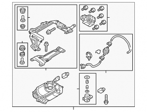 Компрессор пневмоподвески Audi A8 10-18