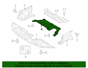 Защита двигателя Mitsubishi Outlander Sport ASX 10-23