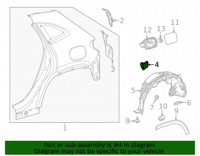 Scut ventilație dreapta Mercedes H247 GLA 20-26