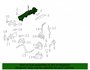 Mâner ușă față dreapta, exterior, Land Rover Range Rover Velar 18-23