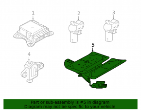 Occupant Sensor Volvo XC40 19-26 без подушки
