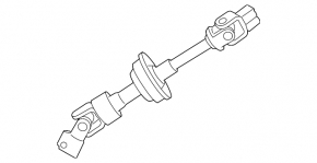 Рулевой карданчик Toyota Camry v40