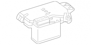 Capac cutie siguranțe sub capotă Mercedes Metris W447 16-23