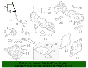 Маслянный щуп Subaru Ascent 19-19 2.4