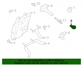 Senzor de detonare Subaru Outback 20-