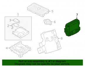 ANTENNA AMPLIFIER MODULE Audi A6 C8 19-