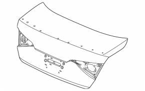 Крышка багажника Honda Civic XI FE/FL 22-26 4d