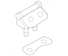 Петля двери багажника левая Mazda CX-7 06-12