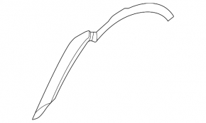 Ornamente aripă spate dreapta pentru Land Rover Range Rover Evoque 12-18
