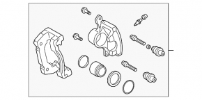 Suportul frontal stânga pentru Lexus IS250 10-13