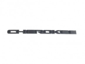 Эмблема надпись Cherokee передняя правая двери Jeep Cherokee KL 19-22 серая
