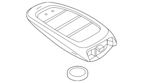 Ключ Kia K5 21-22 4 кнопки
