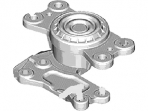 Подушка акпп Ford Edge 15-18 3.5