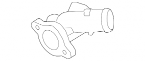 Фланец системы охлаждения VW Beetle 12-14 2.5