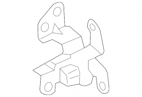 Петля двери багажника нижняя Ford Ecosport 18-22