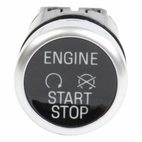 Кнопка start-stop Ford Escape MK3 13-19 с черной накладкой