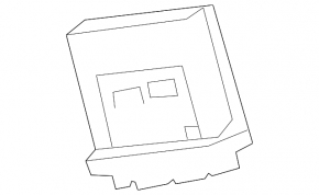 KEYLESS ENTRY CONTROL MODULE Cadillac ATS 13-14