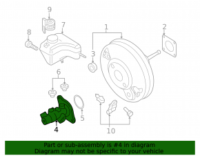 Главный тормозной цилиндр с бачком VW Beetle 12-19