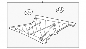Capac spate dreapta Toyota Camry v40 gri