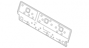 Пол багажника передняя часть Ford Escape MK3 13-19