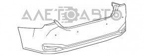 Bara spate Lexus ES300h 19 cu senzori de parcare