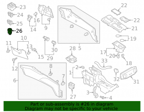 Кнопка полного привода Mitsubishi Outlander 14-22