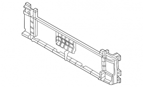 Suport oblon deflector radiator Kia Niro 23- HEV, PHEV inferior