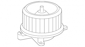 Мотор вентилятор печки Lexus GS300 GS350 GS430 GS450h 06-11