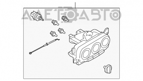 Controlul manual al climatizării Mazda CX-7 06-09