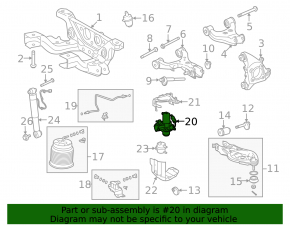 Компрессор пневмоподвески Toyota Sequoia 08-16