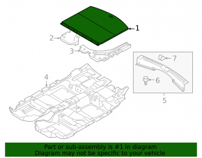 Capacul portbagajului Mazda CX-5 13-16 negru