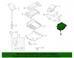 VTC Control Module Nissan Murano 25-26