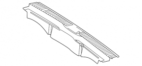 Ornamente portbagaj Mercedes X167 GLS 450 580 20-26, gri închis