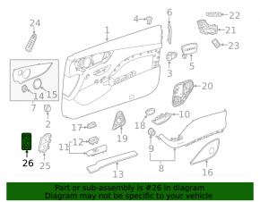 Кнопка открывания крышки багажника салонная Mercedes W213 E 17-23 черный корпус без электропривода