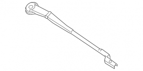 Frânghie de ștergător dreapta Ford Focus mk3 11-18