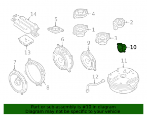 Динамик задний левый Mazda CX-9 16-23 3-ряд