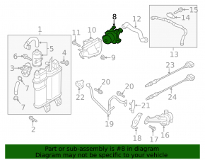 Насос воздушный VW Beetle 12-19 2.5
