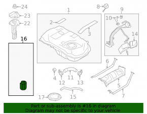 Топливный насос бензонасос Mitsubishi Outlander Sport ASX 10-19 2.0