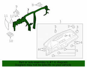 Труба подторпедная усиление VW CC 08-17