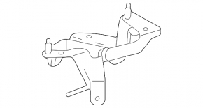 Кронштейн бачка ГТЦ Toyota Sienna 21-26