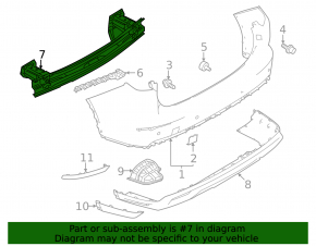 Ranforsare bara spate Mitsubishi Outlander 22-26