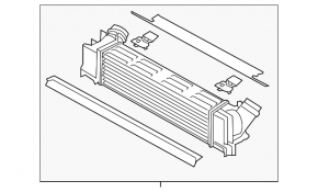 Интеркулер BMW 3 F30 14-18 328d
