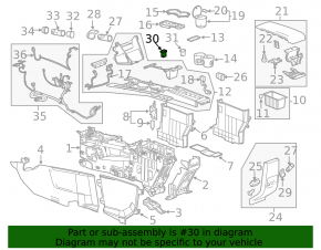 Кнопка ECO GMC Terrain 10-17