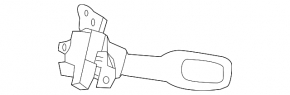 Pilotul automat al Toyota Rav4 16-18 sub radar