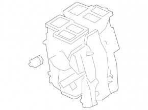 Корпус печки голый кондиционер Mercedes A-class V177 19-22