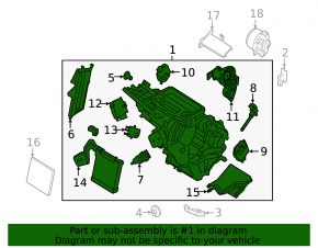 Печка в сборе Ford Ecosport 18-22