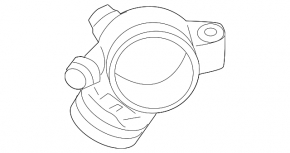Воздуховод Toyota Camry v40 2.4
